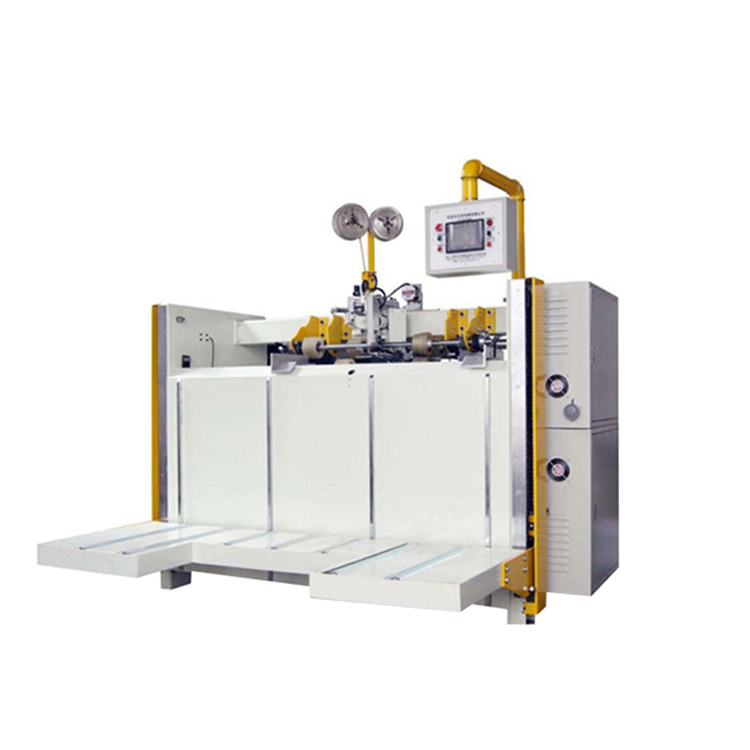 Semi box stithcher machine
